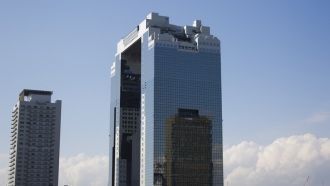 Небоскреб Умэда в Осаке.