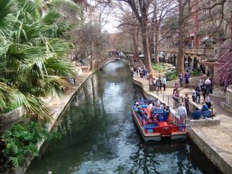 Раньше река Сан-Антонио, несмотря на сво