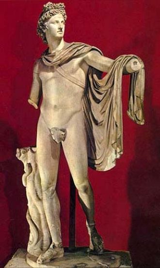 Копией греческого оригинала, первоначаль