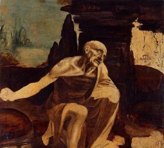 Картина Леонардо в Пинакотеке одна, и то