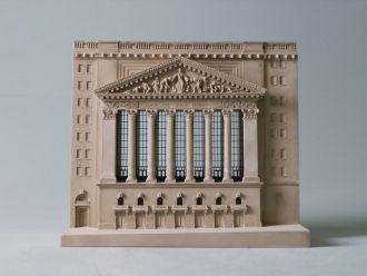 3D-модель здания Нью-Йоркской фондовой б
