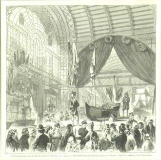 Весной 1692 года потешный флот был спуще