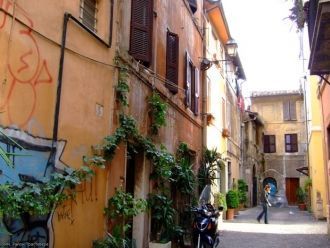 Трастевере – это романтичный квартал Рим