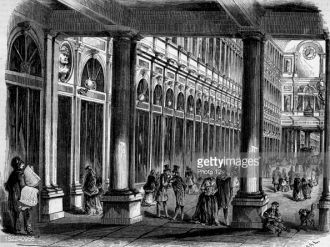 Королевские Галереи Святого Юбера. Рисун