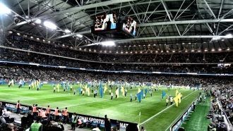 Для комфорта зрителей световое табло сде