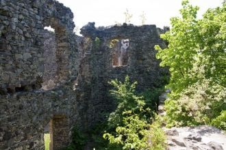 У замка существовало три оборонительных 