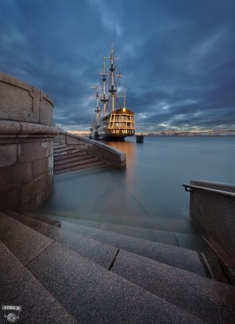 9 мая 1903 года преобразованный берег Не