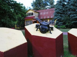 Музей меда, возле которого с 2005 года с