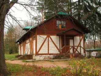 В Фахверковом сарае находилась кладовая 