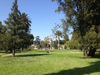 В парке, раскинувшемся на площади в 1,8 