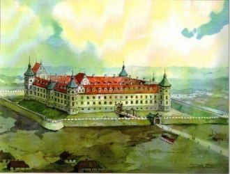 В Беларуси, в местечке Гольшаны, располо