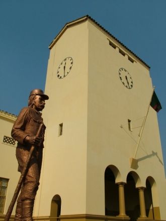 Памятник Ливингстону у Национального муз