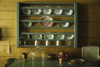 Посуда в Музее Старого Бергена.