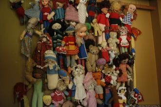 Игрушки и куклы в Музее Старого Бергена.