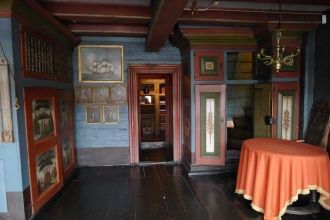 Интерьер Музея Старого Бергена.