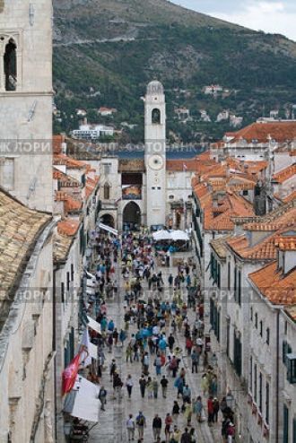 Площадь Лужа с высоты птичьего полета.