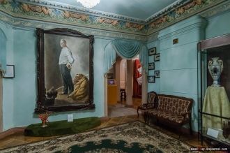 Здесь сохранился первоначальный интерьер