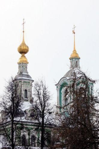 Никитская церковь во Владимире, вид с те