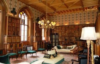 Библиотека. Замок Бивер-Касл.