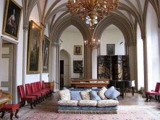 Бальный зал. Замок Бивер-Касл.