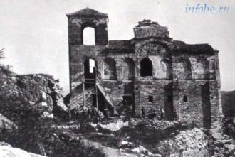 Основное сохранившееся здание - церковь 