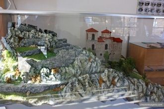 Асенова крепость. Макет.