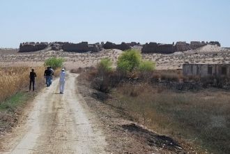 Также сохранились монументальные ворота,