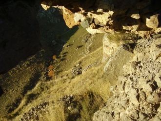 Время не пощадило когда-то неприступную 