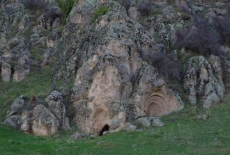 Вход в крепостной тоннель.