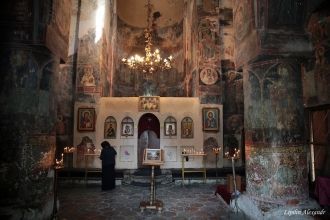 Алтарь в церкви замка Греми. Что интерес