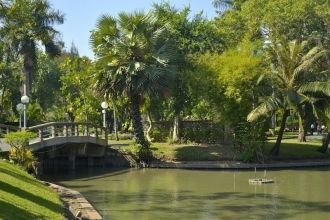 Это самая известная в Бангкоке зеленая з