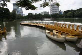 Парк охраняют местные полицейские, разъе
