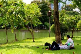 Это самая большая городская парковая зон