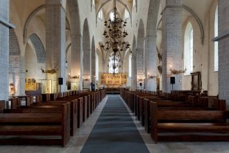 Интерьер церкви Святого Николая. Сегодня