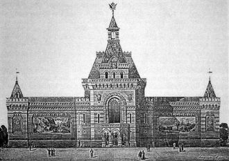 Здание музея было возведено по проекту а