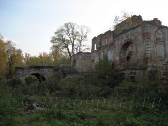 В южном флигеле первоначально находилась