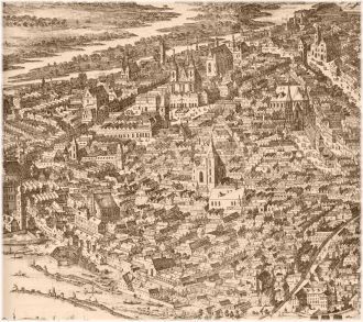 Район Старе Место, 1683 год.