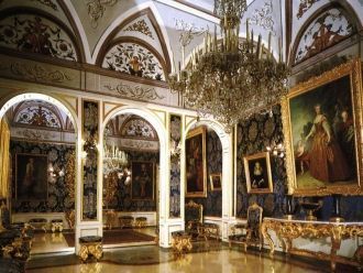 Княжеский дворец в Монако. Интерьер одно