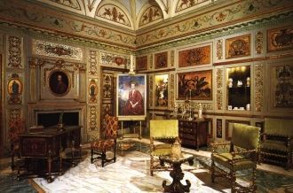 Княжеский дворец в Монако. Интерьер одно