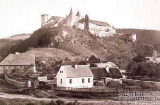 Замок Крживоклат в 1863 г.