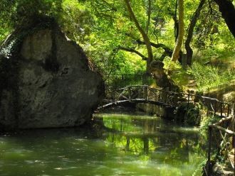 Парк Родини наполнен птицами, которые чу