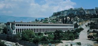 Специально для реставрации стои Аттала в