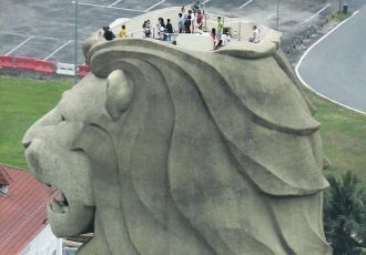 На сегодняшний день Мерлайон стал всемир