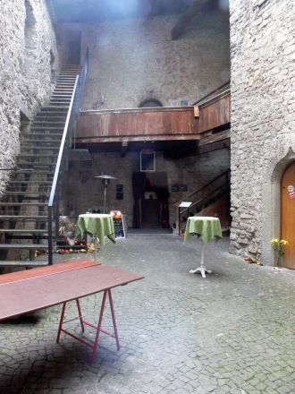 Примерно в это же время была построена м