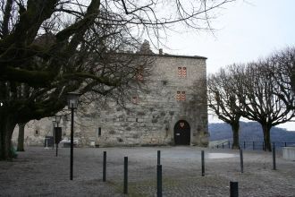 Строительство замка происходило в нескол