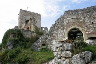 Также в замке находится мини-зоопарк, гд