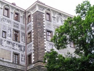 Ренессансный замок Чехии Нелагозевес пре