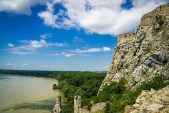 Панорама с крепостных стен.