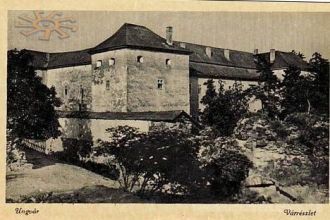 Ужгородский замок. Старое фото.