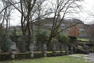 Сад был заложен во второй половине XVI в